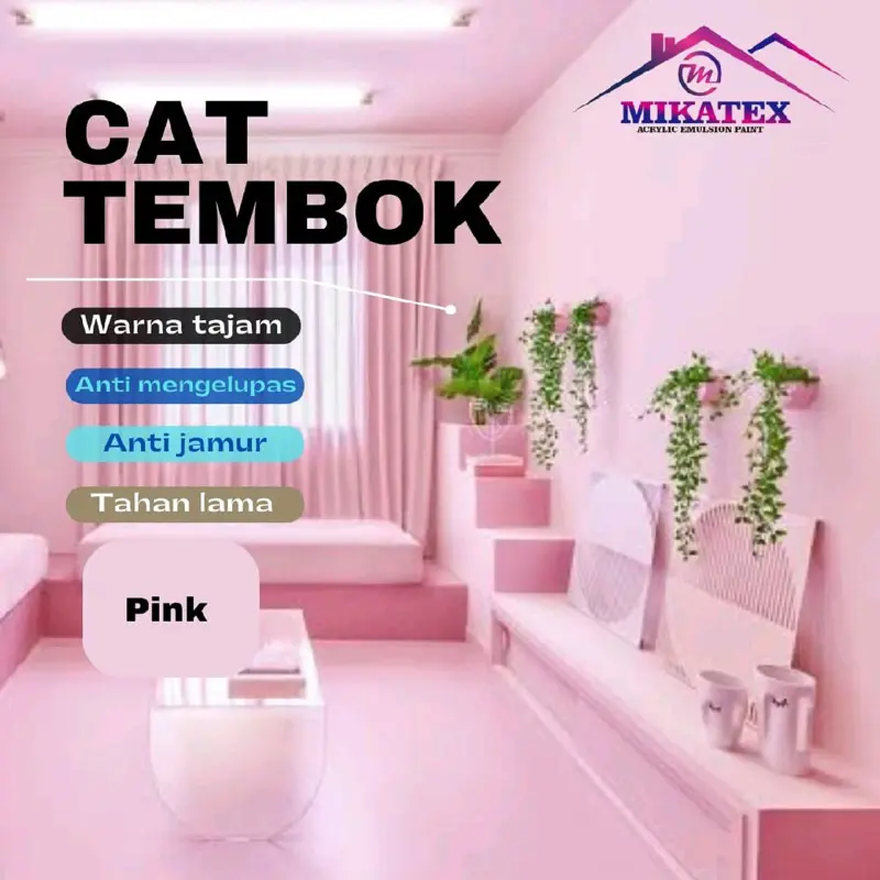 Cat Tembok 15kg Anti Mengapur,Warna Tajam, Kuat terhadap cuaca Paint 7