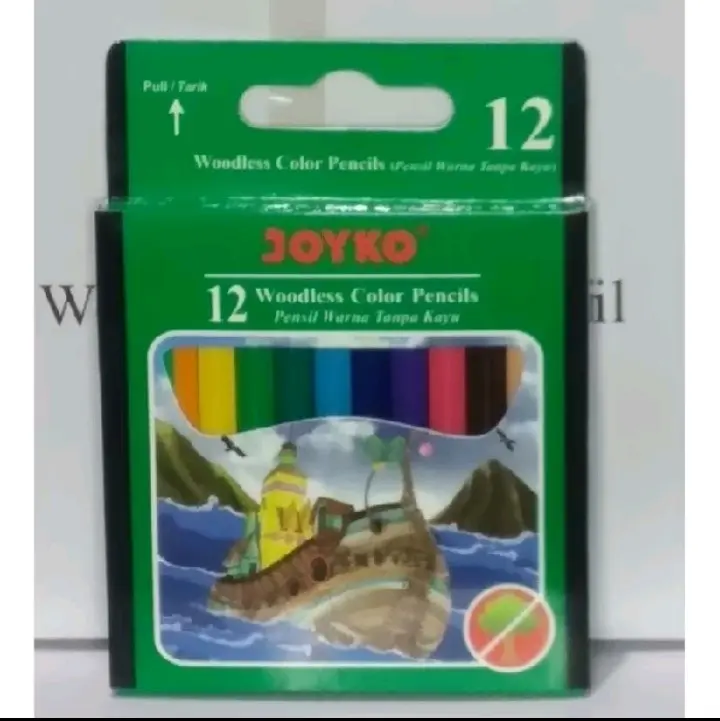 Pensil warna kecil 107 ( 1 set )