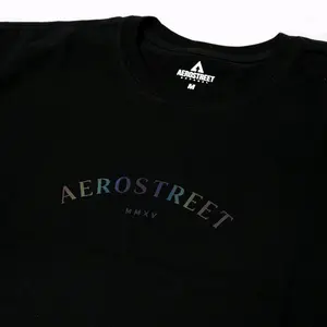 Aerostreet T Shirt Neo Hitam Kaos T-Shirt kaos distro t shirt kaos pria wanita