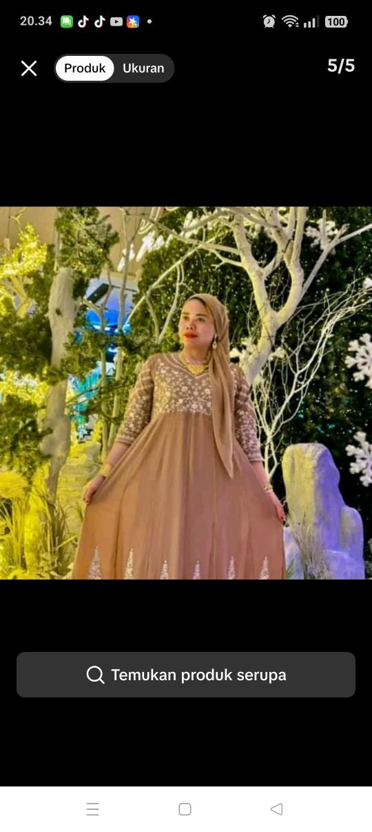Product Introduction of REDY GAMIS JODA KEKINIAN TERBARU BAHAN CERUTI 2