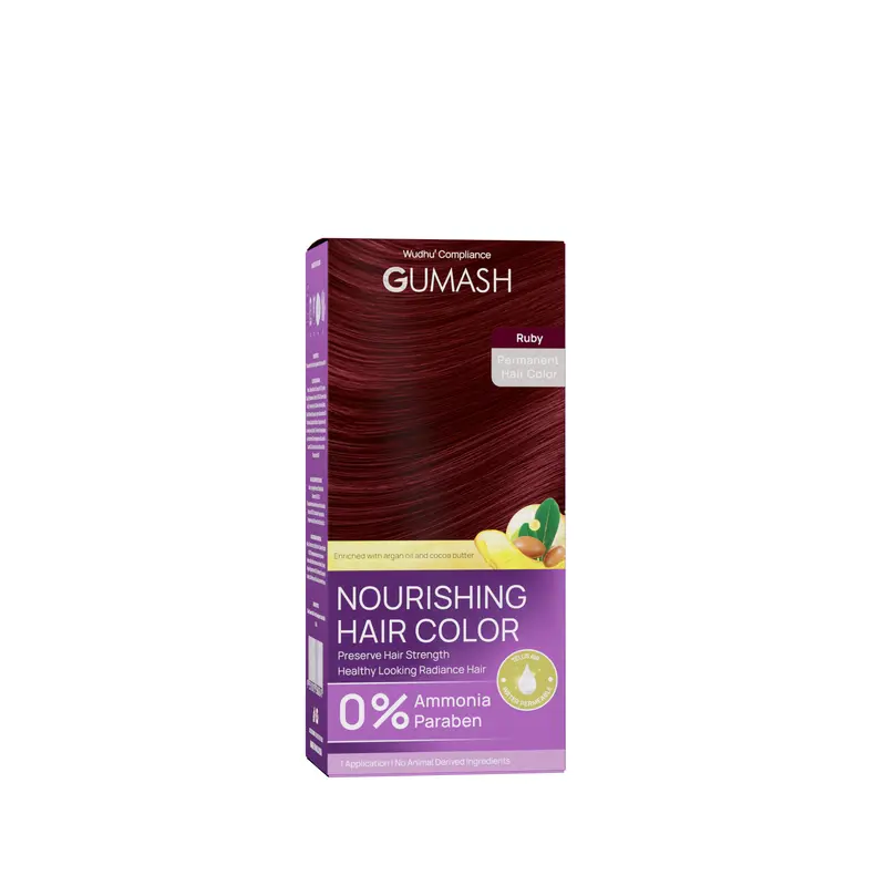 GUMASH HAIR COLOR - RUBY ( NEW PACK) - TikTok Shop Malaysia