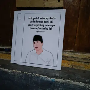 HIASAN DINDING QUOTES PARA ULAMA - POSTER 20x25 CM MDF 6M - DEKORASI RUANGAN KANTOR KAMAR RUANG TAMU CAFE - SUPER MURAH KHMAIMUNZUBAIR GUSBAHA GUSIQDAM seni moder