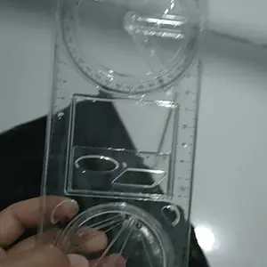 Penggaris Busur 360 Derajat Penggaris Geometri Matematika Protractor Ruler Multifungsi - zansen