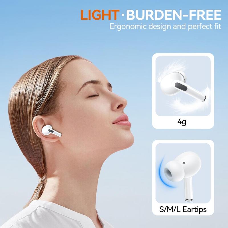[EXCLUSIVE BAIMWONG] GOOJODOQ J206 Earphone bluetooth TWS Pro Earphone Nirkabel Headset Bluetooth 5.3 earphones BT Handset Bluetooth 5
