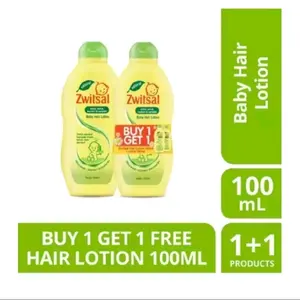 Zwitsal Baby Hair Lotion 2x100ml - Buy 1 Get 1 Free