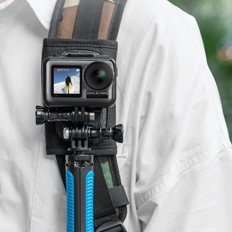 TELESIN Dual Extension J-Hook Mount Buckle for Action Camera 1