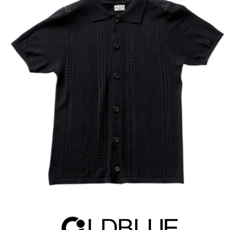 Rajut bolong hitam unisex 2