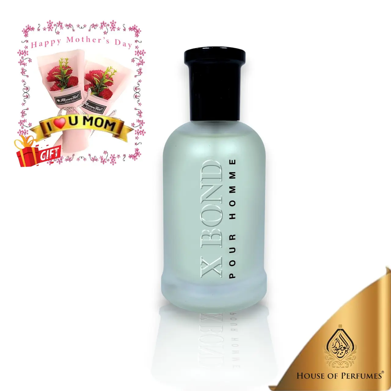 Louis Olivier X Bond Ice EDP Men 100ml | White Musk, Vetiver And Patchouli | House Of Perfumes