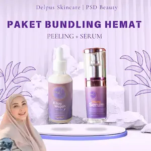BUNDLING Kilau Wajah Peeling + Young Serum Mencerahkan Muka Kusam