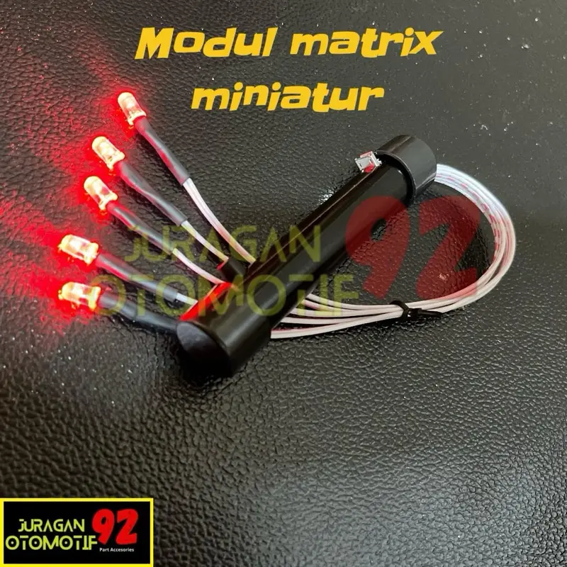lampu miniatur bus JB 3 lampu matrix miniatur Car mainan mobilan bus truk 3