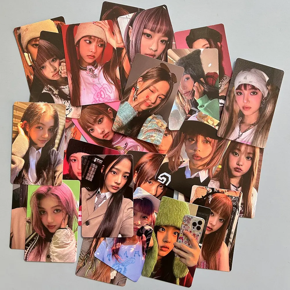 Newjeans OMG Weverse Album Solo PhotoCard Hanni Minji Hyein Haerin Danielle Solo Photo Cards 6 Per Set
