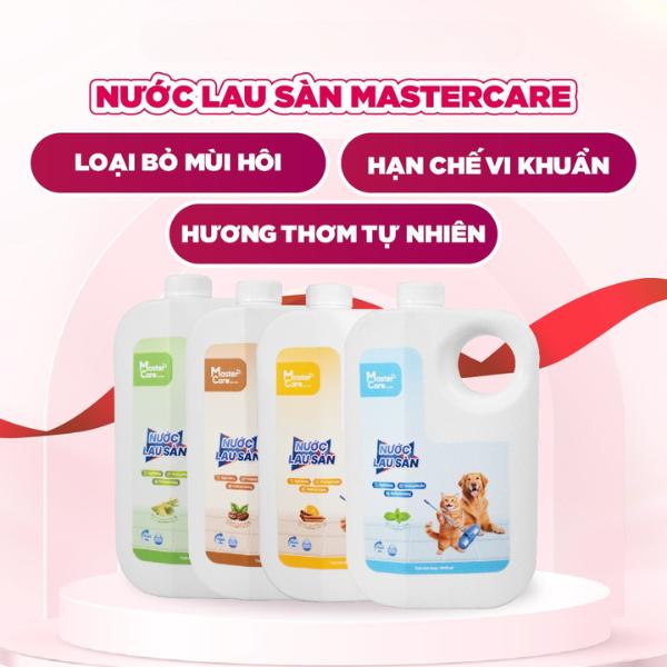 Nước Lau Sàn Khử Mùi Hôi Của Chó Mèo 1L - Sạch Sàn Diệt Khuẩn - Master Care For Pet