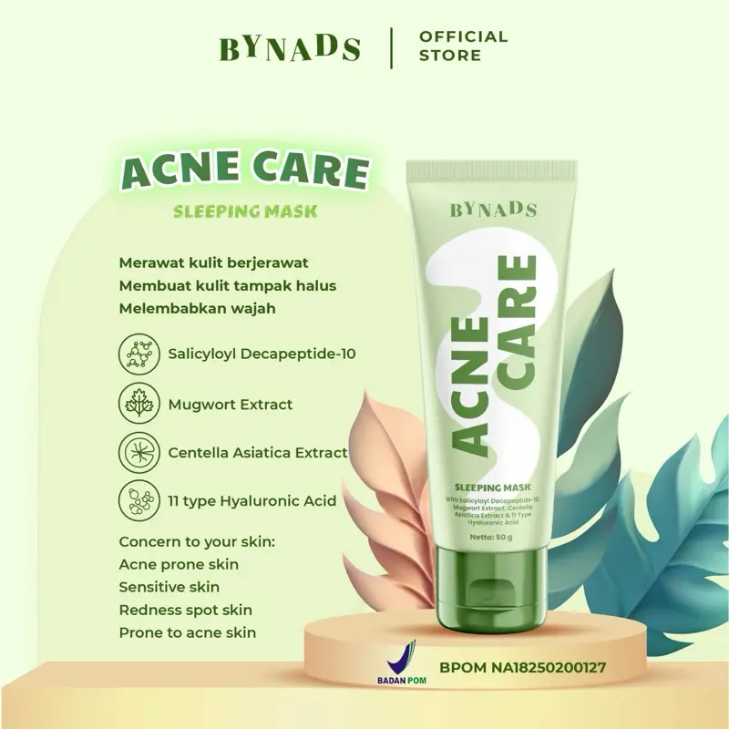 BYNADS SLEEPING MASK SALMON DNA 3IN1 BY BYNADS.ID 5