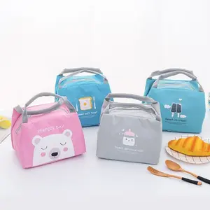 Tas Bekal Karakter Lunch Bag Cooler Makanan Anak Tas Lunch Box Korea Karakter Lucu Murah Import