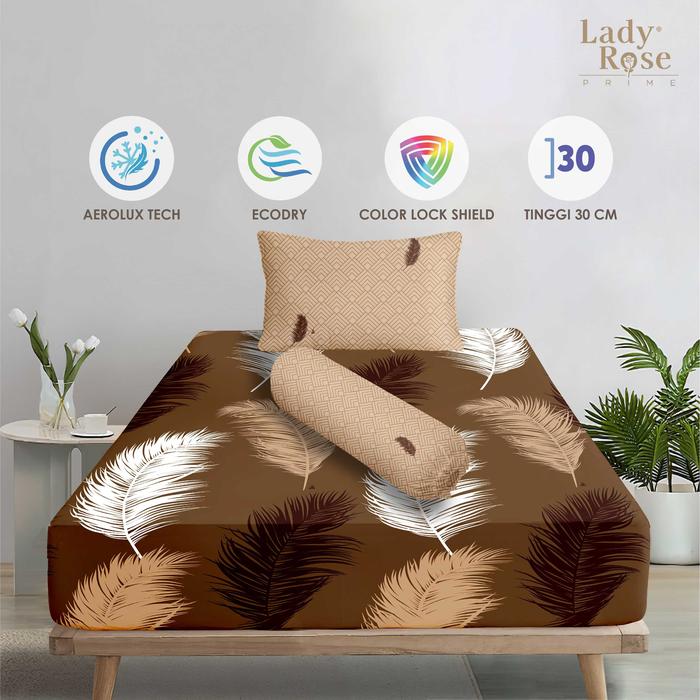 Gambar Lady Rose Prime - Sprei Single 120x200 Tinggi 30Cm - Inara dari Lady Rose Sprei Kab. Bandung Tokopedia