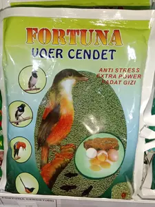 fortuna cendet pakan cendet gacor voer pur burung