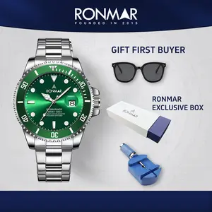 Ronmar Jam Tangan Pria Water Resistant Semi Automatic