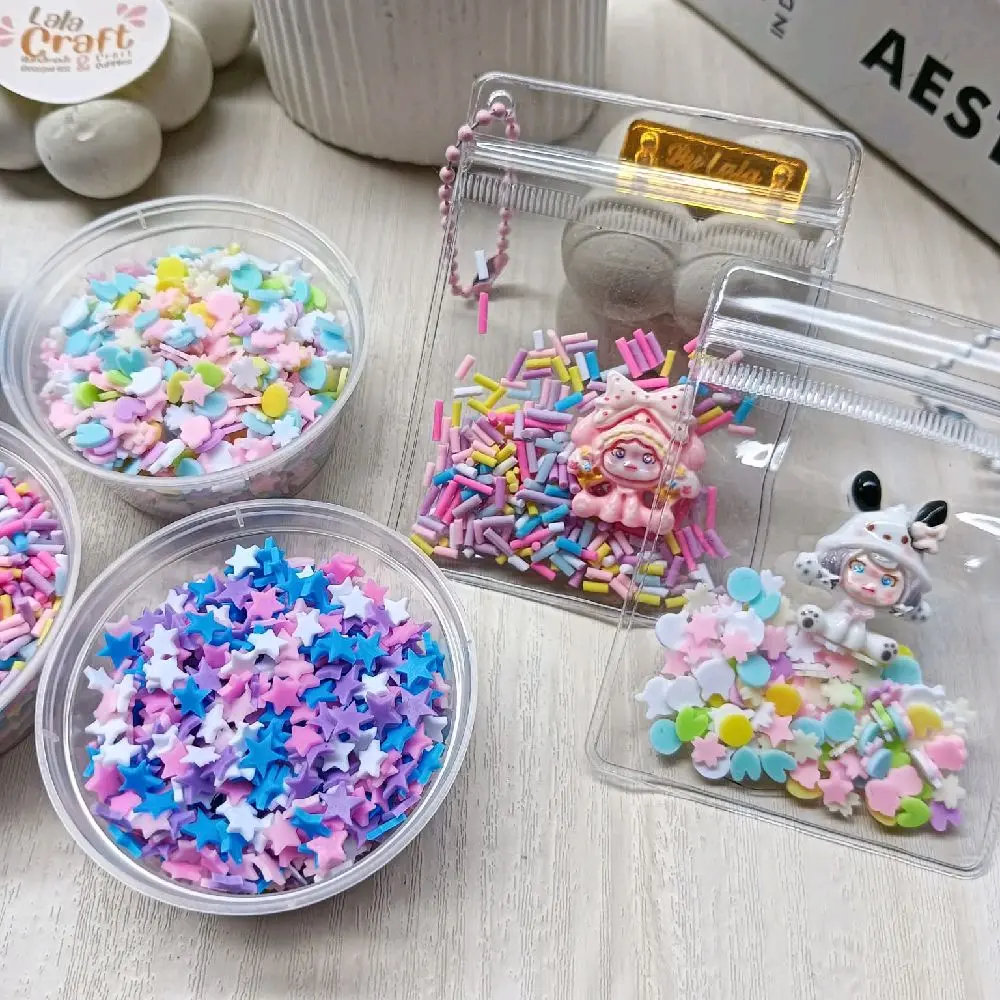 Lalacraft manik Fimo ceres clay mix fakes sprinkles bahan DIY