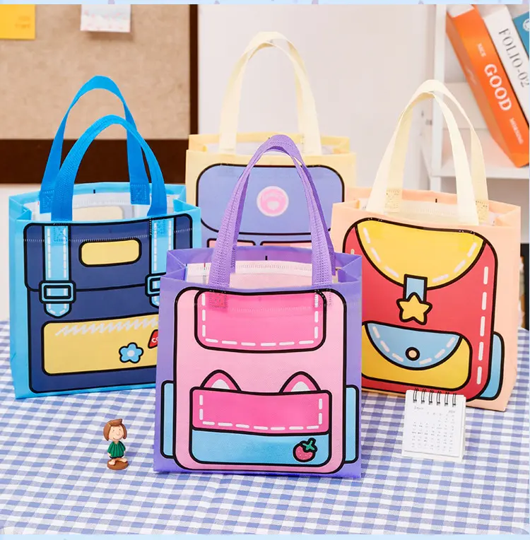 Goodie Bag [10 pcs] Tas Souvenir Ulang Tahun Non Woven Tebal