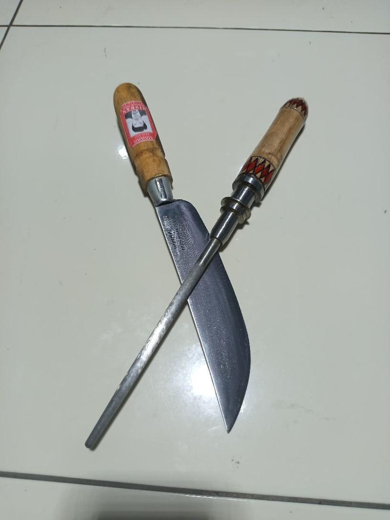 1 Pisau Mawar + 1 Asah Pisau dengan Detail Produk yang Tersedia - Shop ...