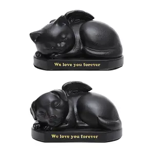 Pet Urns Loose Memorial Pets Gift Sympathy Retain Memories Cremation Memorial Urn for Living Room Home Backyard Lawn Indoor - for Ashes cat