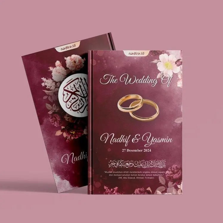 SAMAWA QUR'AN Kado Pengantin & Seserahan Pernikahan Custom Nama Muslim
