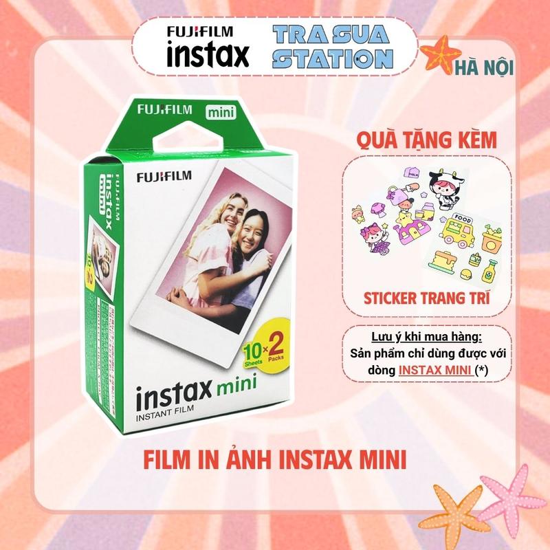 Film instax mini - Viền trắng (hàng chính hãng Fujifilm) - Hạn sử dụng xa