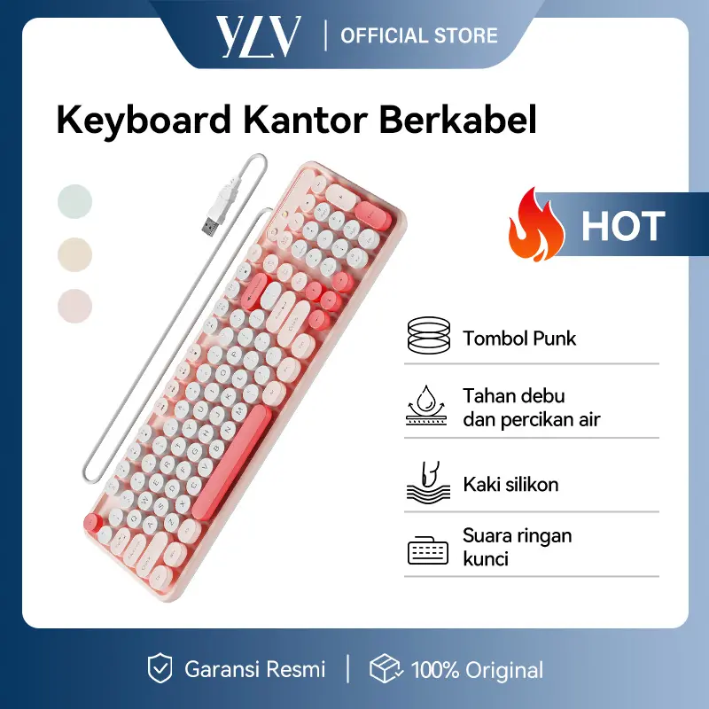 K54 Merah Mawar + Merah Muda + Putih