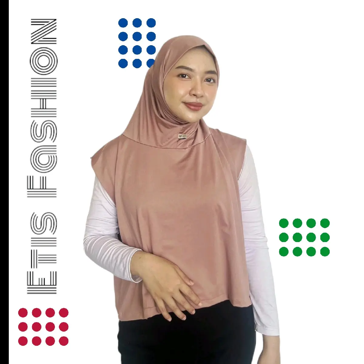 Hijab Rompi Olahraga Jersey Premium Balon Adem Bahan Tebal Ukuran L