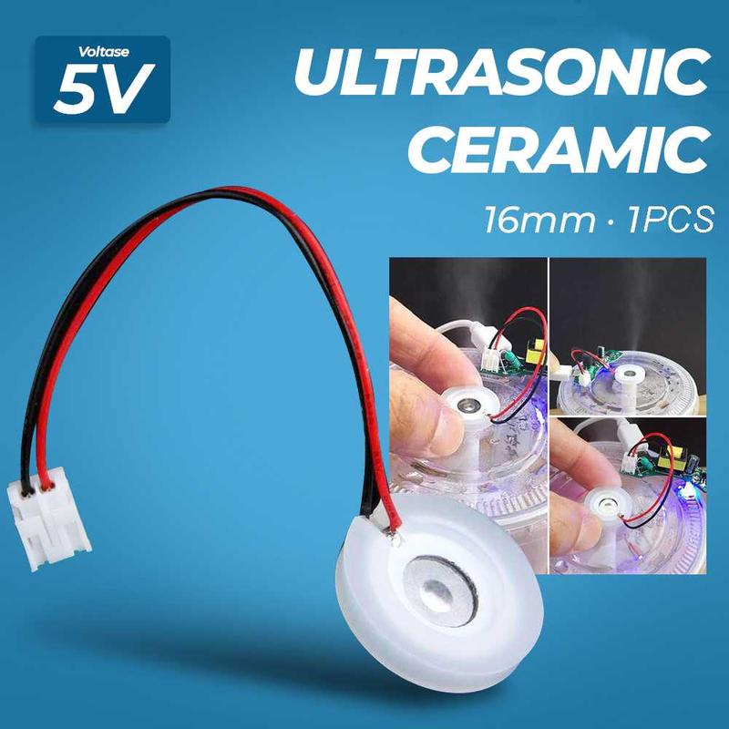 “SOAR PIEZO Ultrasonic Ceramic Mist Maker 16mm – Komponen DIY ...