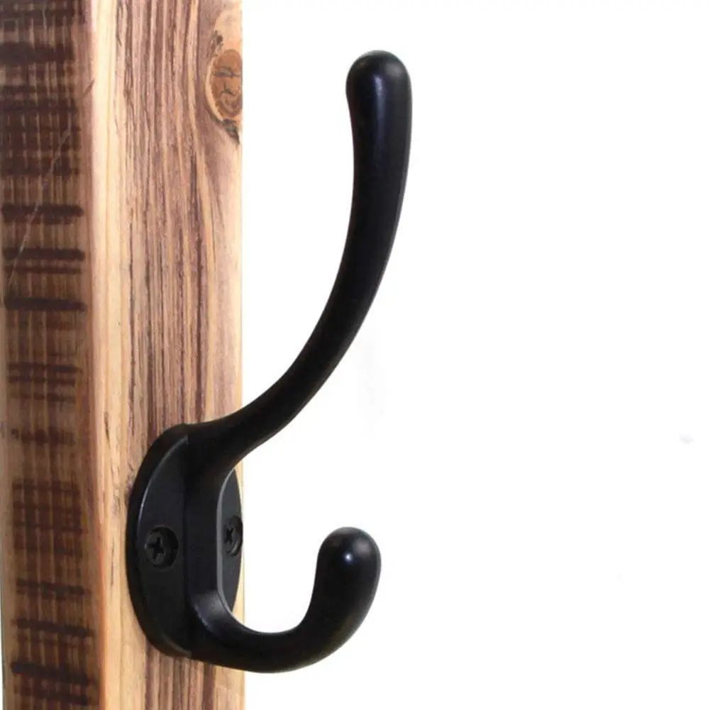 Vintage Hangers Hook Zinc Alloy Wall Hook Bronze Cloth Coat Bag Hat Hanging Hooks Bathroom E9H0