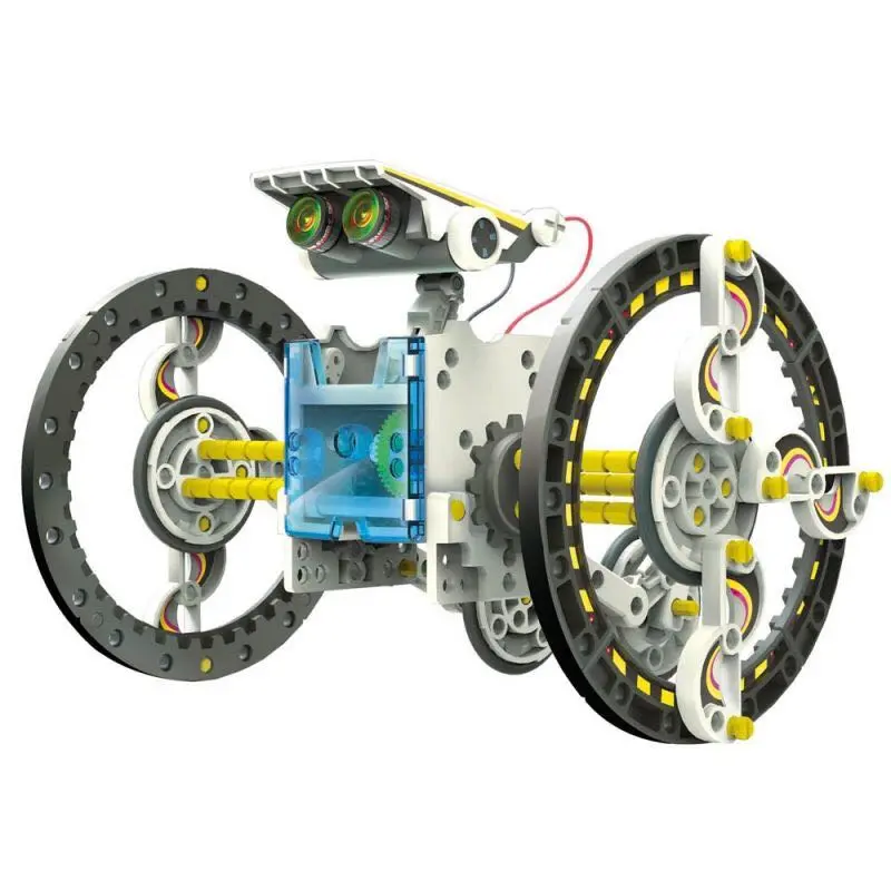Mainan Edukasi 4 in 1 Solar Robot Kit / Solar Toys 4 in 1 6