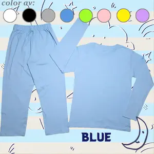 Little Orca - Setelan Anak Kaos Lengan Panjang Celana Panjang Cotton Combed 30s Tidur / Harian