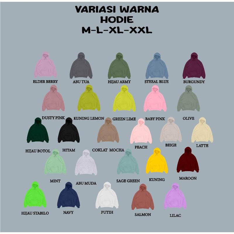SWEATER POLOS Hoodie Jumper THINGS WILL WEIRD ( Sablon Depan Belakang ) Size M-XXL ( Pria & Wanita ) 7