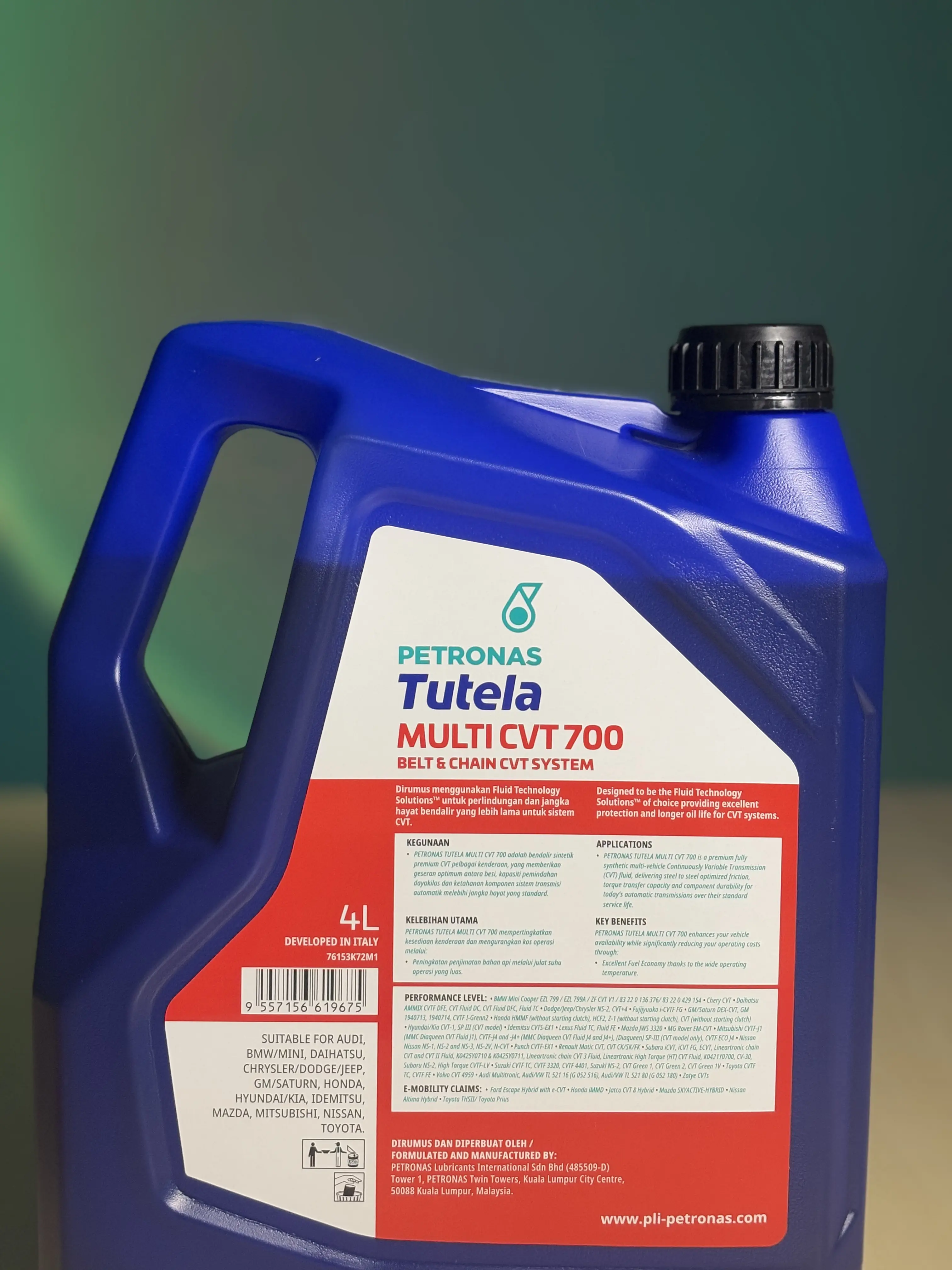 PETRONAS Tutela Multi CVT 700 Transmission Oil / Gearbox Oil