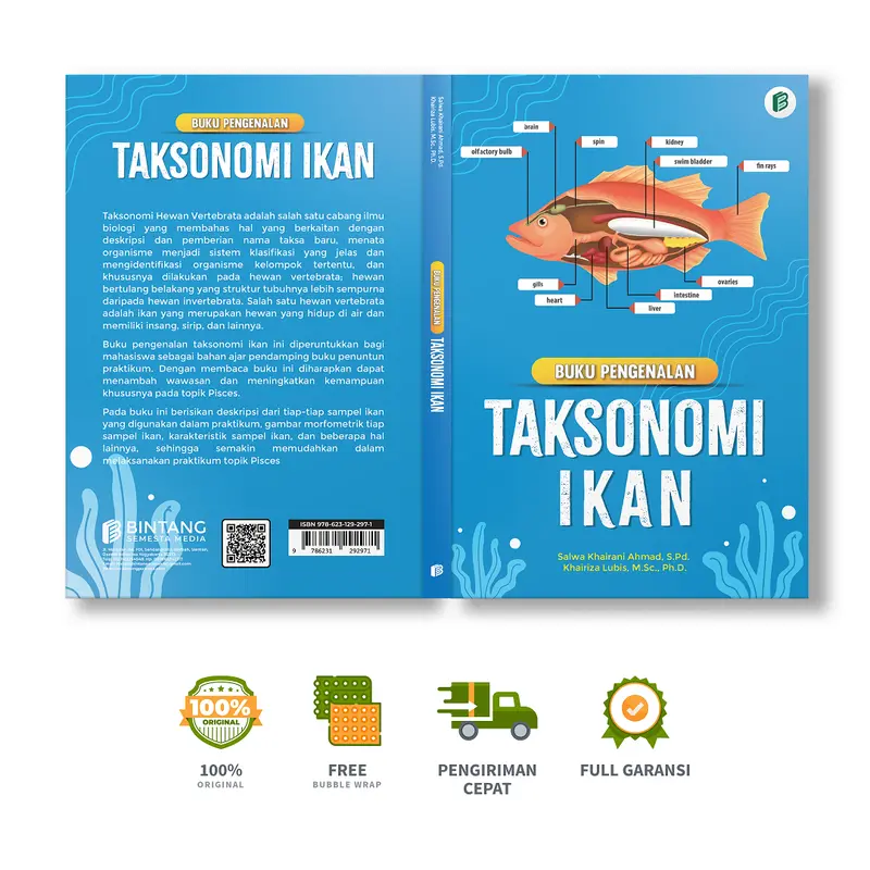 Buku Pengenalan Taksonomi Ikan - Salwa Khairani Ahmad, S.Pd., Khairiza Lubis, M.Sc., Ph.D.