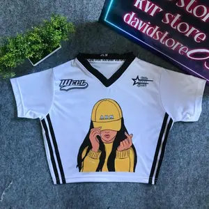 Crop Top Atasan Olahraga slimpit,pres body Wanita Baju Olahraga Tennis Zumba Fitnes Jersey Premium,Korean,styles