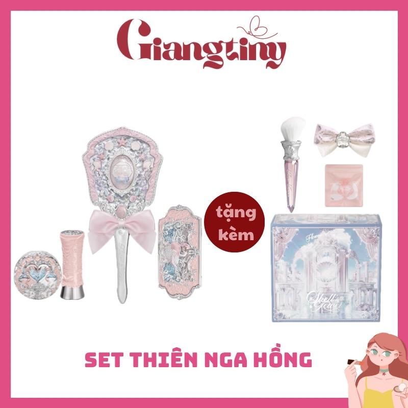 SẴN-ĐƯỢC CHỌN MÀU SET MỸ PHẨM KÈM QUÀ TẶNG 8 MÓN HOA BIẾT FLOWER KNOWS THIÊN NGA SET mỹ phẩm Hoa Biết Flower Knows Hoa Biếc