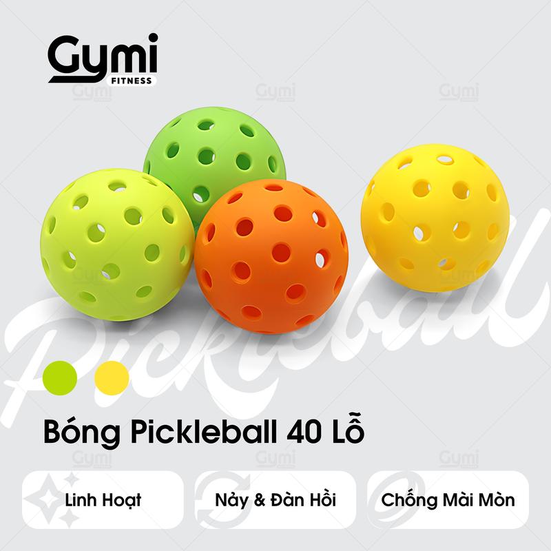 Bóng Pickleball 40 Lỗ Phù Hợp Sử Dụng Tập Luyện Và Thi Đấu Ngoài Trời Nhiều Màu Sắc 1