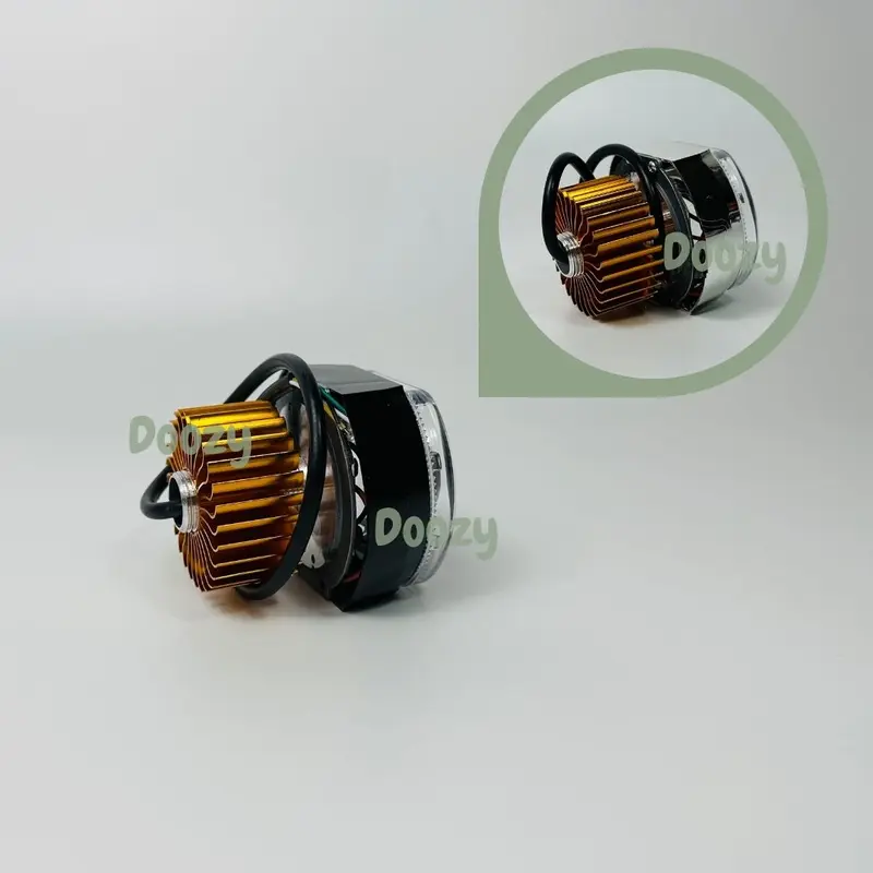 IBRIGHT C943 Projie Biled Cutt Off Mini 2.5 Inch Silver Black Series High Low Putih Kuning 4