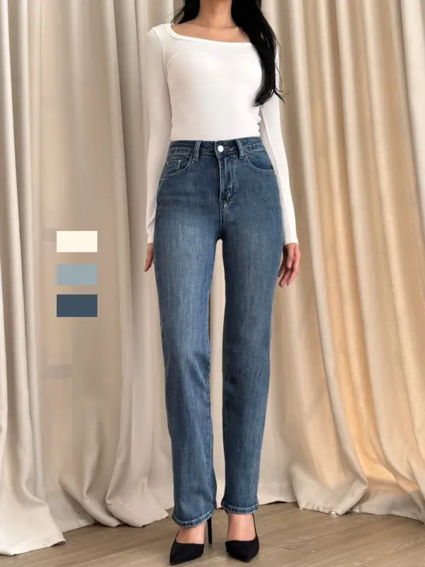 Ultra Denim Piper Bootcut Jeans 0