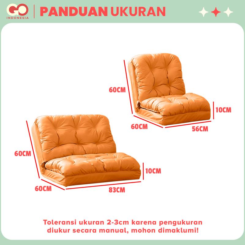 GO - Sofa Lipat Bahan Empuk Dengan 3 Variasi Warna 6