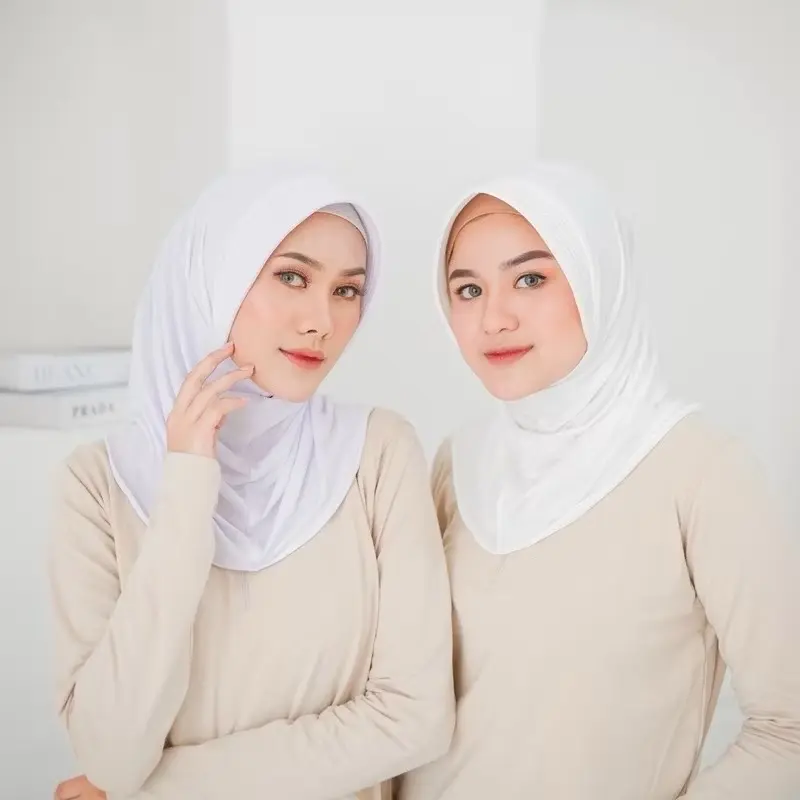 JILBAB BERGO SPORT PET TEBAL/HIJAB BERGO JERSEY Sekolah Instan 1