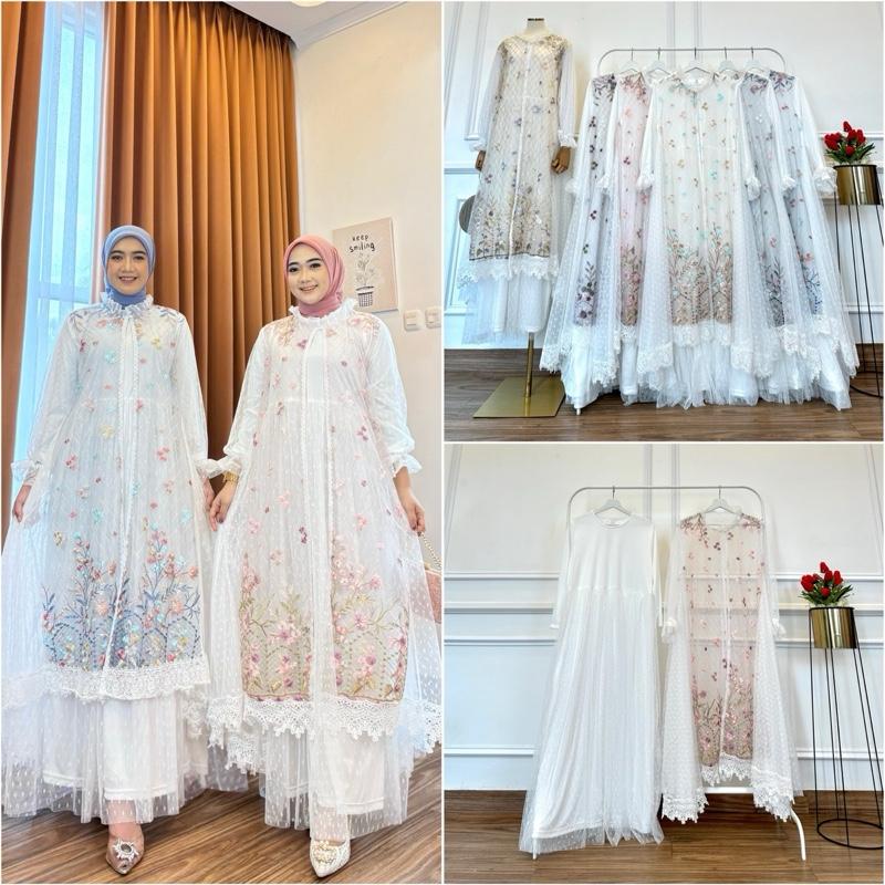 Windi Dress Outer Brukat Gamis 2