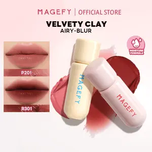 [Trending]  MAGEFY Velvety Clay - Airy Blur Velvet Tint – Tekstur Ringan Seperti Awan, Warna Intens, Melembapkan & Tidak Bikin Kering Sepanjang Hari