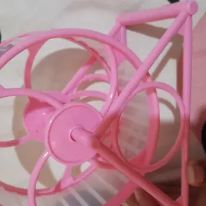 Petcho Roda Lari Hamster Anti Bising Tahan Gigitan Aman Tidak Terjepit PVC Treadmill Mainan Kecil