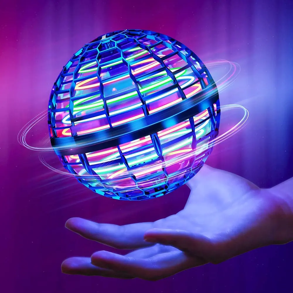 [Tặng đầu sạc] Đồ Chơi Vui Nhộn Bóng Bay UFO, Quả Cầu Ma Thuật Phát Sáng, Có Đèn Nhấp Nháy Nhiều Màu Sắc Toy