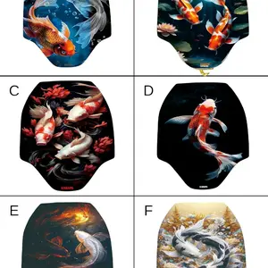 Tutup Closet Jongkok Motif Bahan Premium Tebal Dan Padat 100%Real Pick Untuk Semua Merk Closet Jongkok