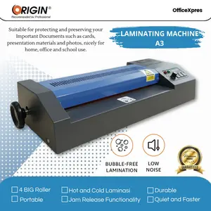 Mesin Laminating A3 Digital LCD / Laminator Machine A3 Digital OR 330D