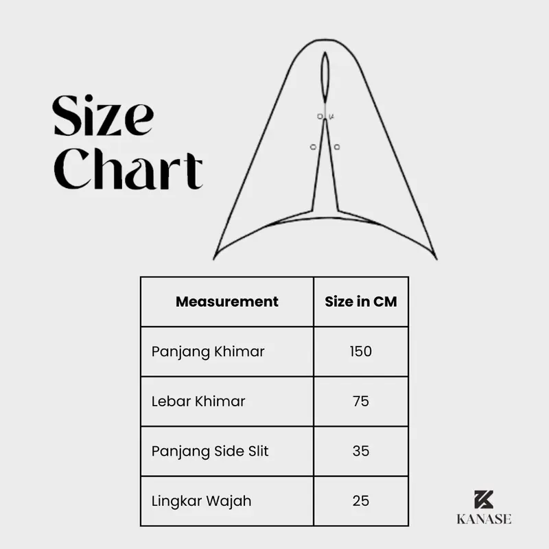 Side Khimar | Khimar Syar'i ala Gen Z | Khimar Instan Desain Stylish Adjustable Bisa Disampir, Bahan Anti UV Adem & Flowy by Kanase 5